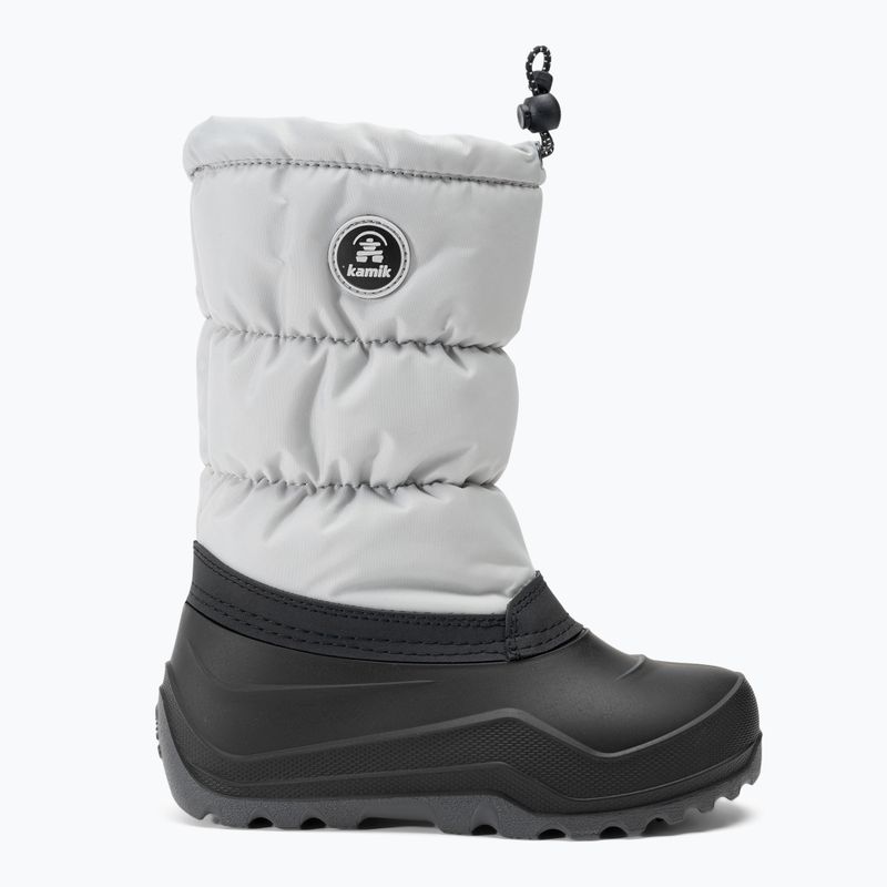 Berniukų trekingo batai Kamik Snowcozy šviesiai pilki 2