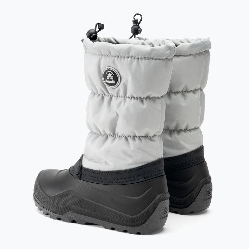 Berniukų trekingo batai Kamik Snowcozy šviesiai pilki 3