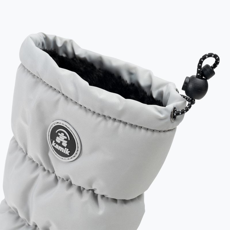 Berniukų trekingo batai Kamik Snowcozy šviesiai pilki 8