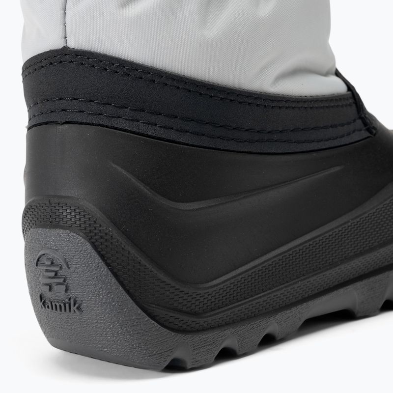 Berniukų trekingo batai Kamik Snowcozy šviesiai pilki 9