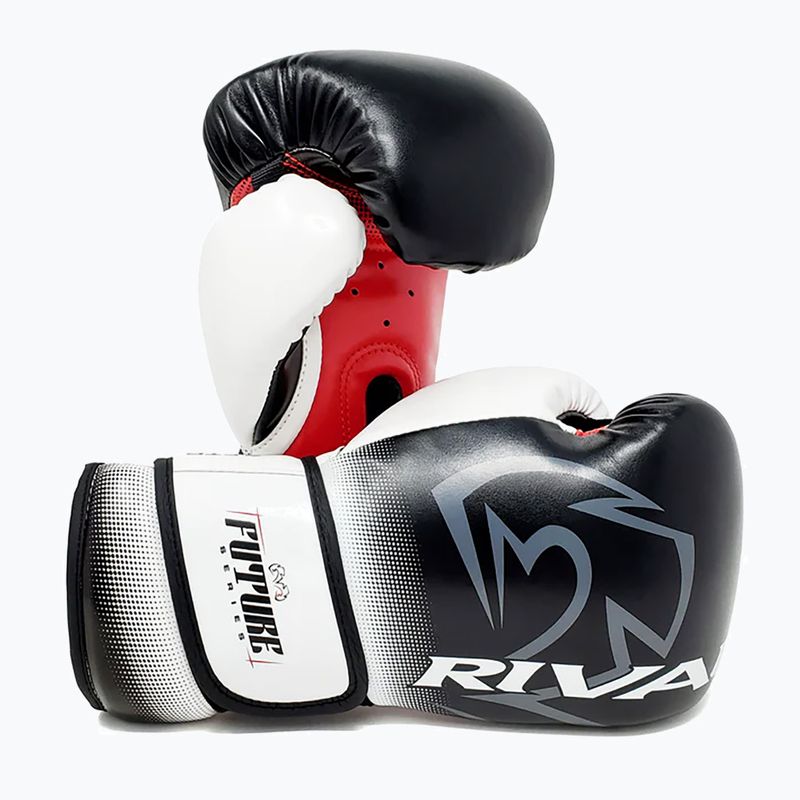 Bokso pirštinės Rival RS-FTR Future Sparring black/white/red 6