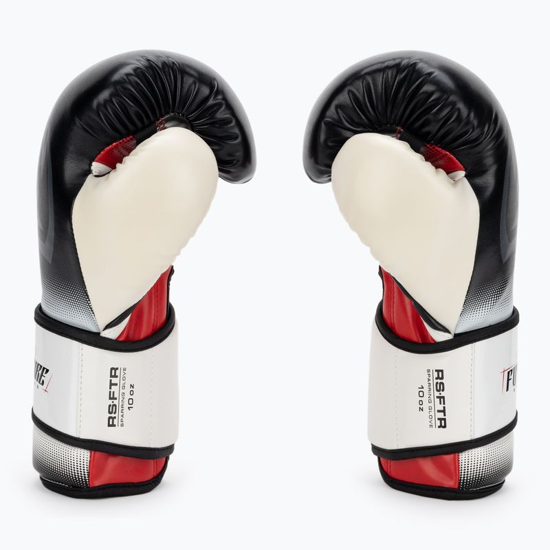 Bokso pirštinės Rival RS-FTR Future Sparring black/white/red 3