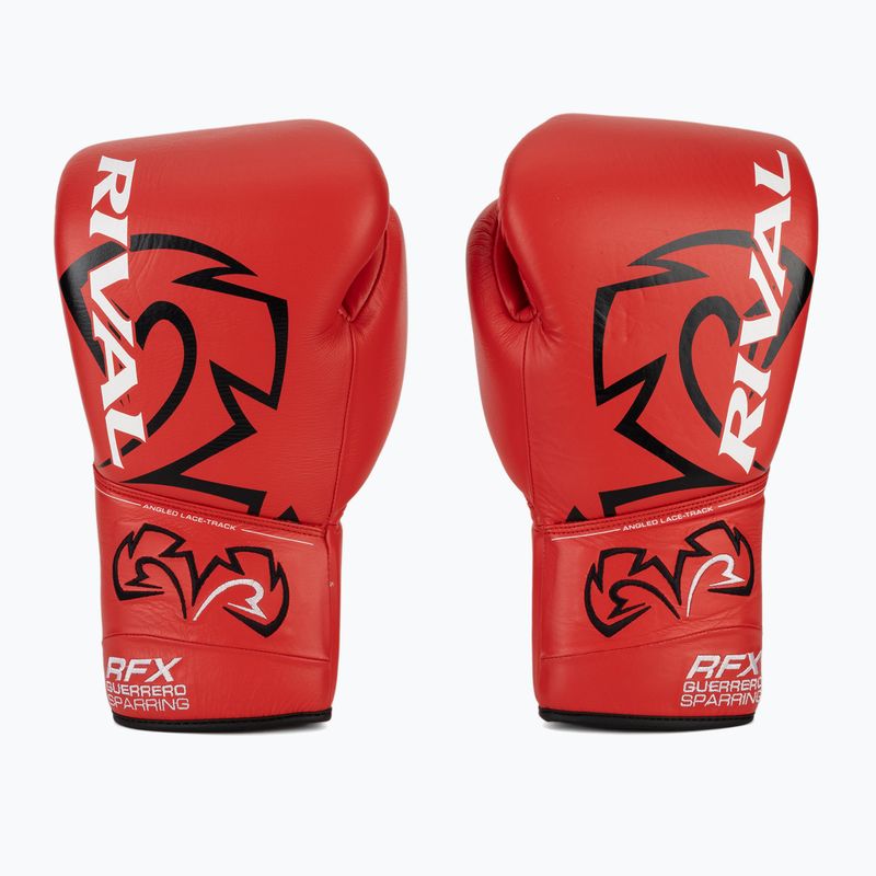 Bokso pirštinės Rival RFX-Guerrero Sparring-HDE-F red 2