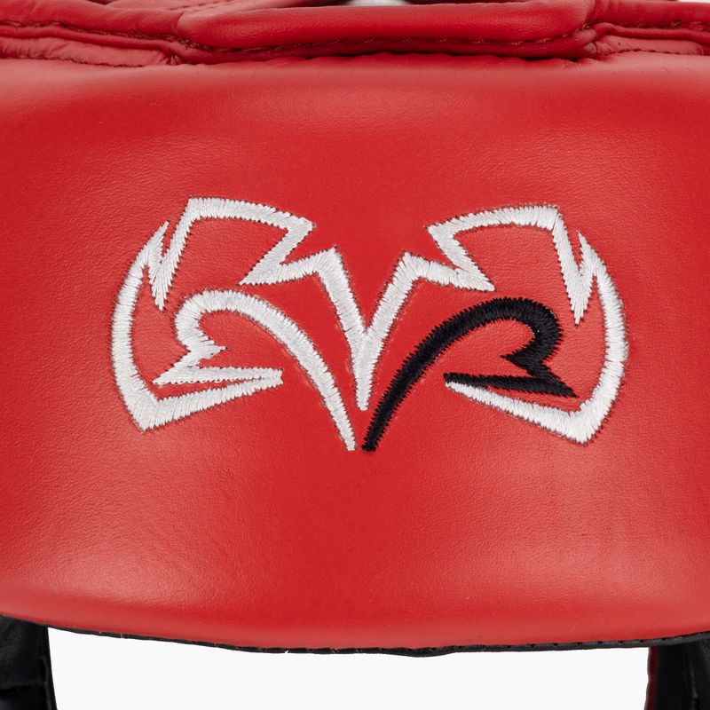 Bokso šalmas Rival Amateur Competition Headgear red/white 4