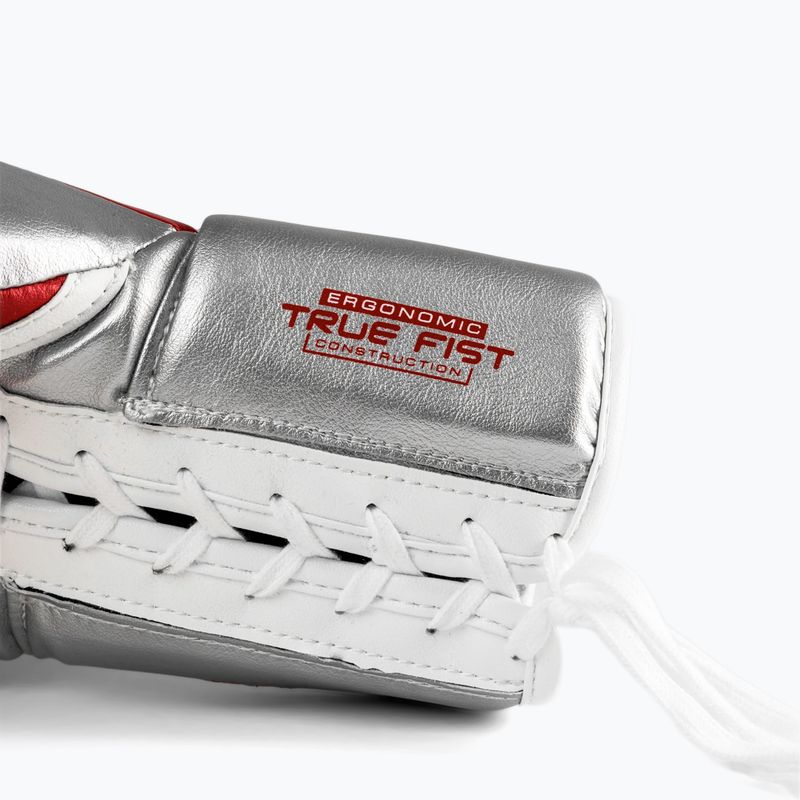 Bokso pirštinės Rival RS100 Professional red/silver 4