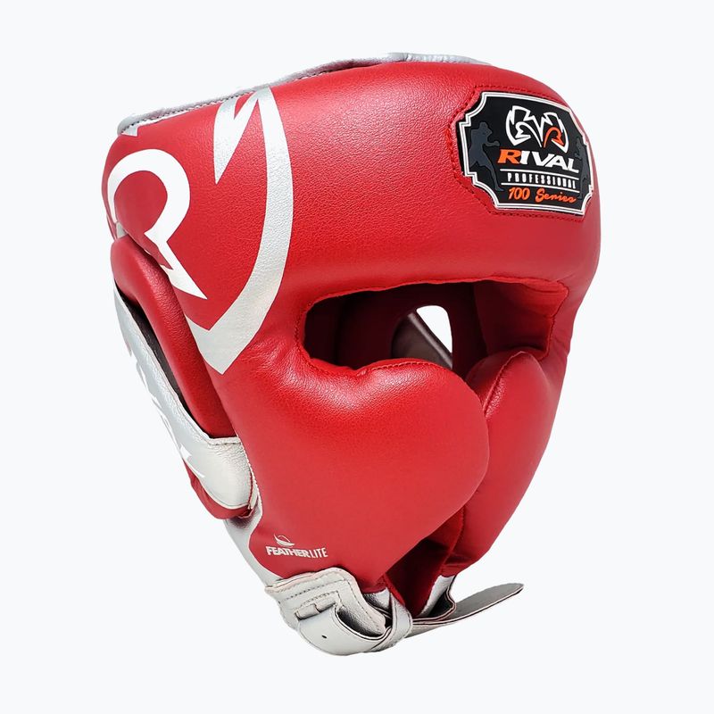 Bokso šalmas Rival RHG100 Professional Headgear red/silver 2