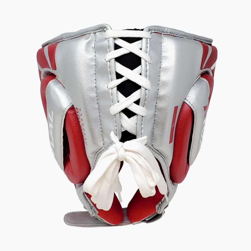 Bokso šalmas Rival RHG100 Professional Headgear red/silver 3