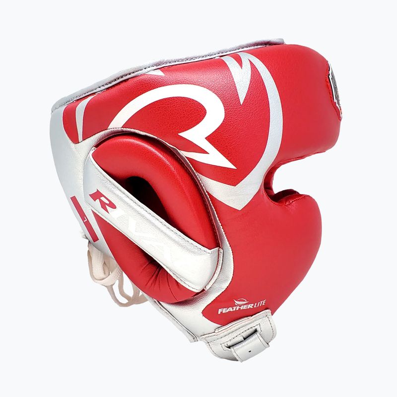 Bokso šalmas Rival RHG100 Professional Headgear red/silver 4