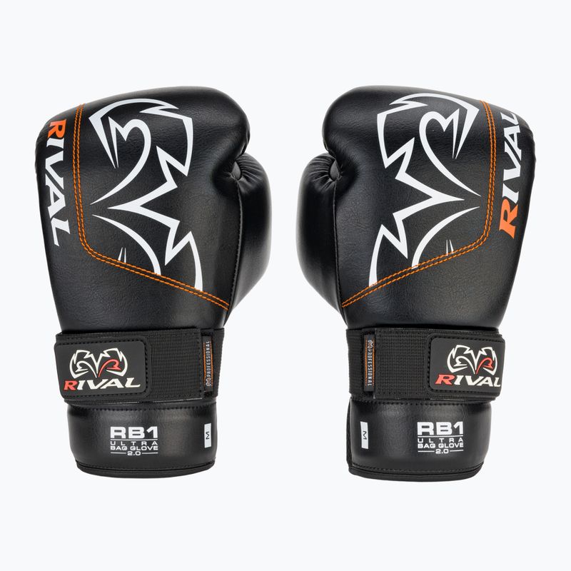 Bokso pirštinės Rival RB1 Ultra Bag 2.0 l black 2