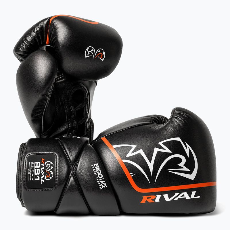 Bokso pirštinės Rival RS1 Ultra Sparring 2.0 black 2