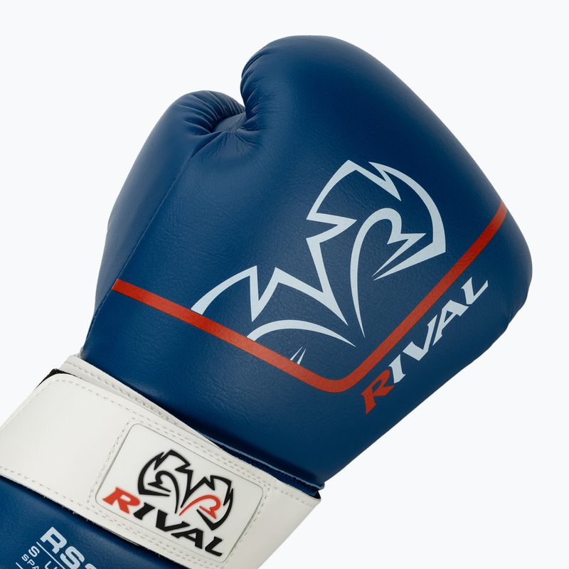 Bokso pirštinės Rival RS2V Super Sparring 2.0 blue 5