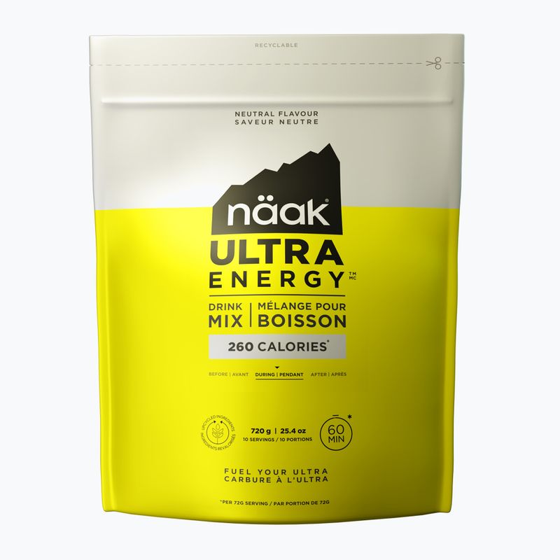 Energetinis gėrimas Näak Ultra Energy Drink Mix 700 g neutral