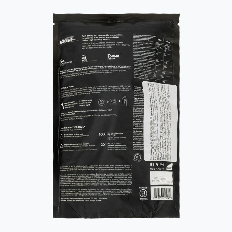 Energetinis gėrimas Näak Boost Drink Mix 975 g salted cucumber 2