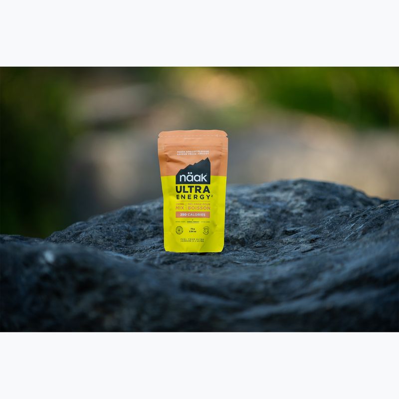 "Näak Ultra Energy Drink Mix" 72 g persikų abrikosų 2