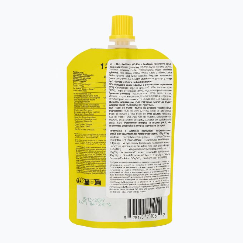 Energetinis gelis Näak Energy Puree banana pear 2