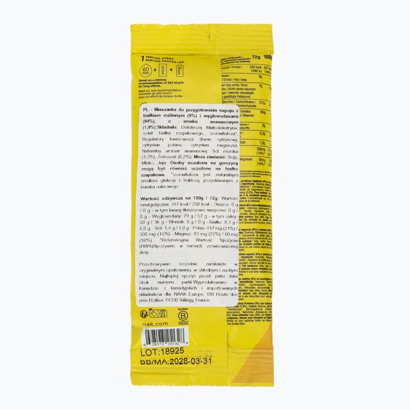 Energetinis gėrimas Näak Energy Mix Pineapple Ginseng 2