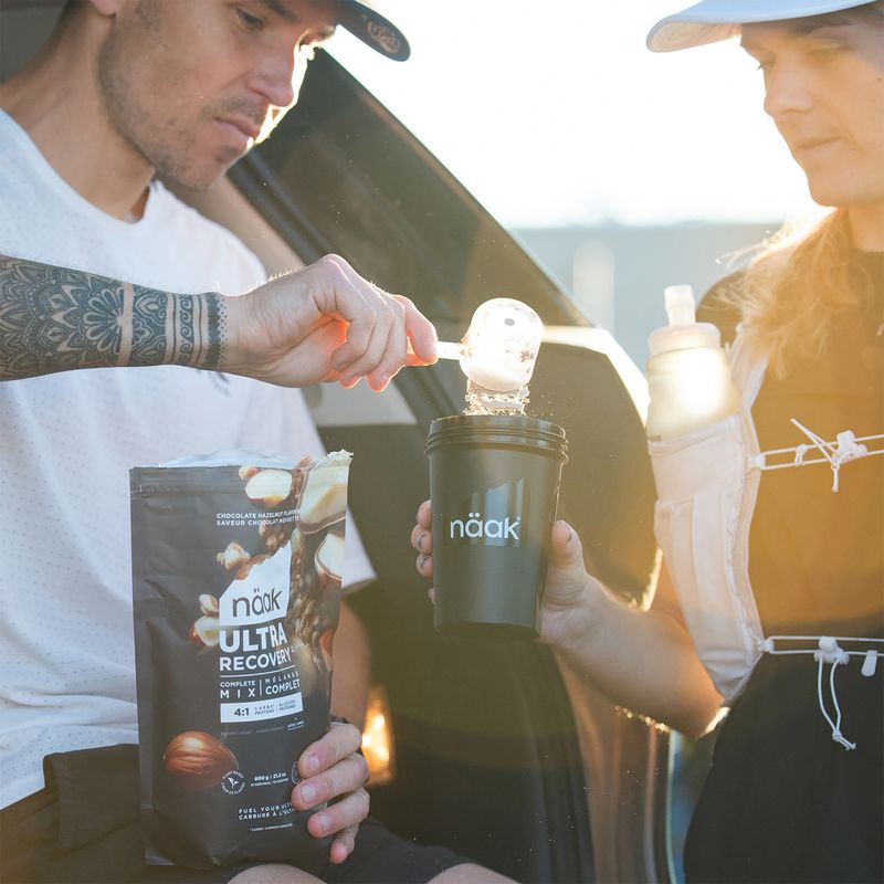 Atsistatymo gėrimas Näak Recovery Complete Mix 600 g chocolate hazelnut 7