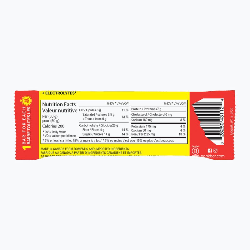 Energnetinis batonėlis Näak Ultra Energy 50 g berries & nuts 2