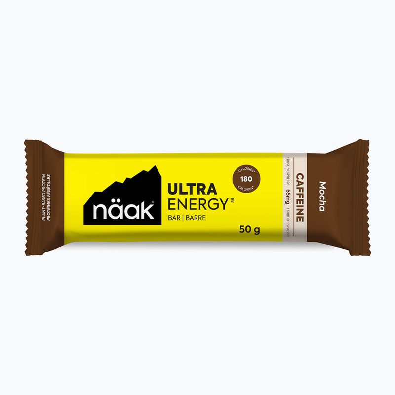 Energnetinis batonėlis Näak Ultra Energy 50 g mocha