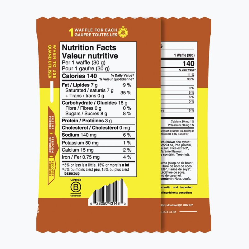 Energnetinis batonėlis Näak Ultra Energy 30 g salted caramel 2