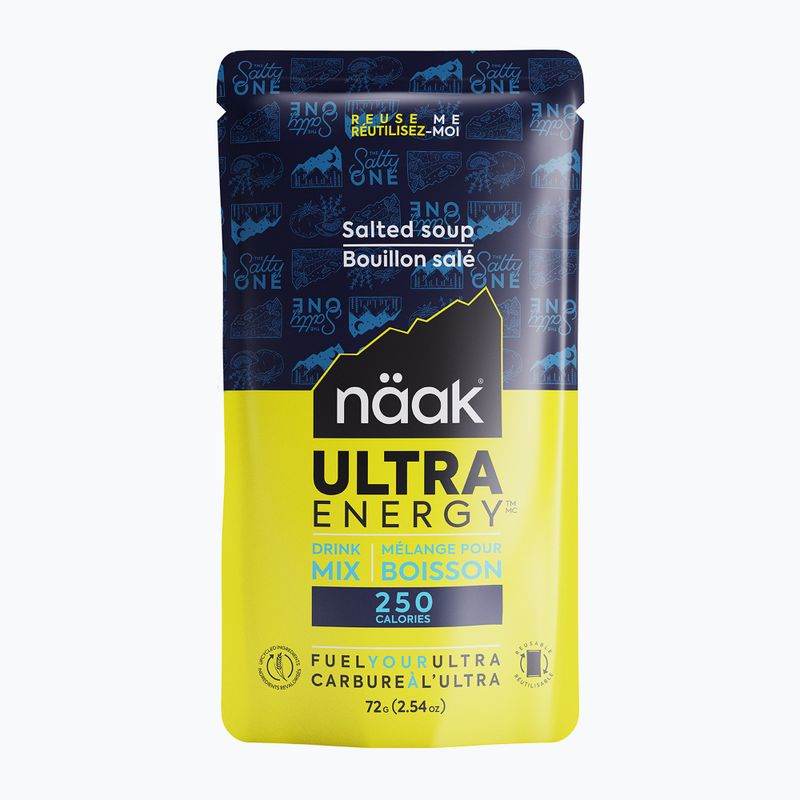 Energetinis gėrimas Näak Ultra Energy Drink Mix 72 g salted soup