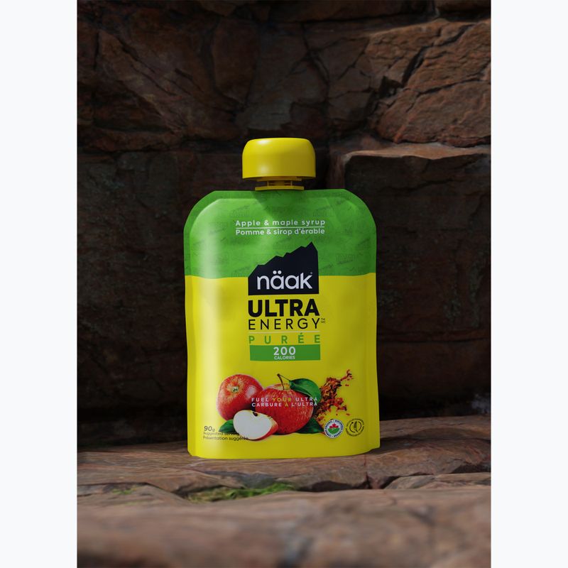 Energetinis gelis Näak Ultra Energy 90 g apple & maple syrup 3