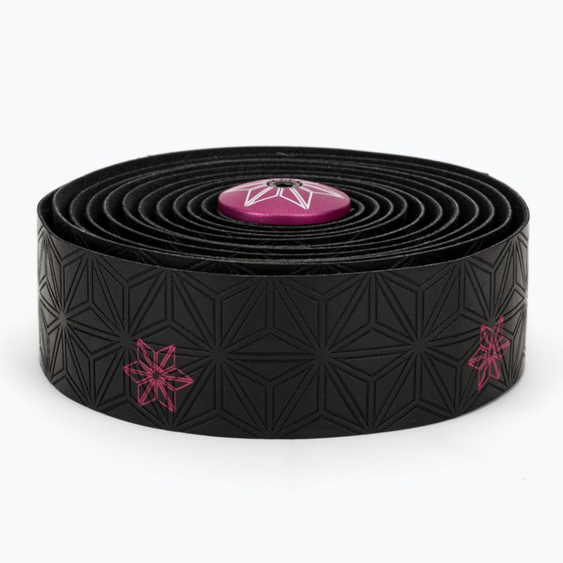 Vairo apvijos SUPACAZ Super Sticky Kush Galaxy neon pink/pink star plugs