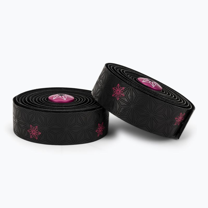 Vairo apvijos SUPACAZ Super Sticky Kush Galaxy neon pink/pink star plugs 2