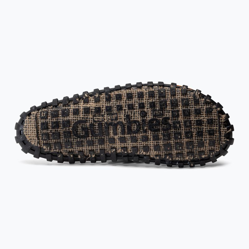 Gumbies Cairns oranžinės ir rudos spalvos šlepetės 4