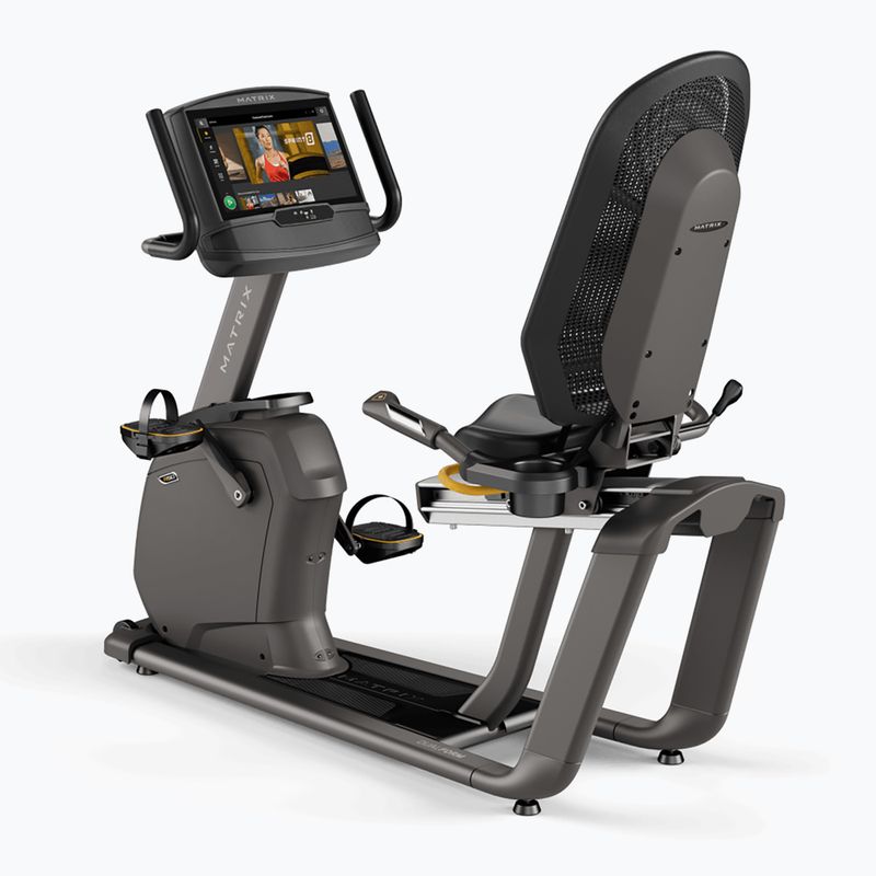 Stacionarus dviratis Matrix Fitness Recumbent Bike R50XIR-02 graphite grey 2