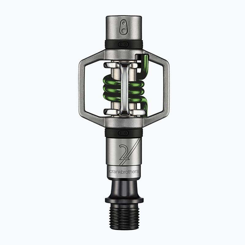 Dviračių pedalai Crankbrothers Eggbeater 2 black/green 5
