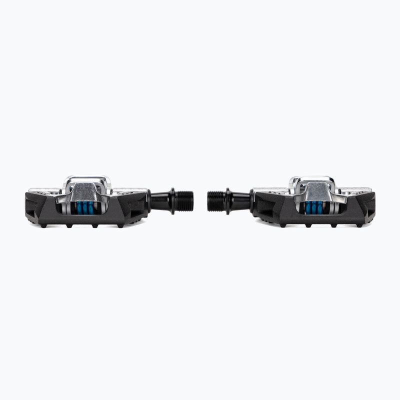 Dviračių pedalai Crankbrothers Double Shot 2 black/silver/blue 3