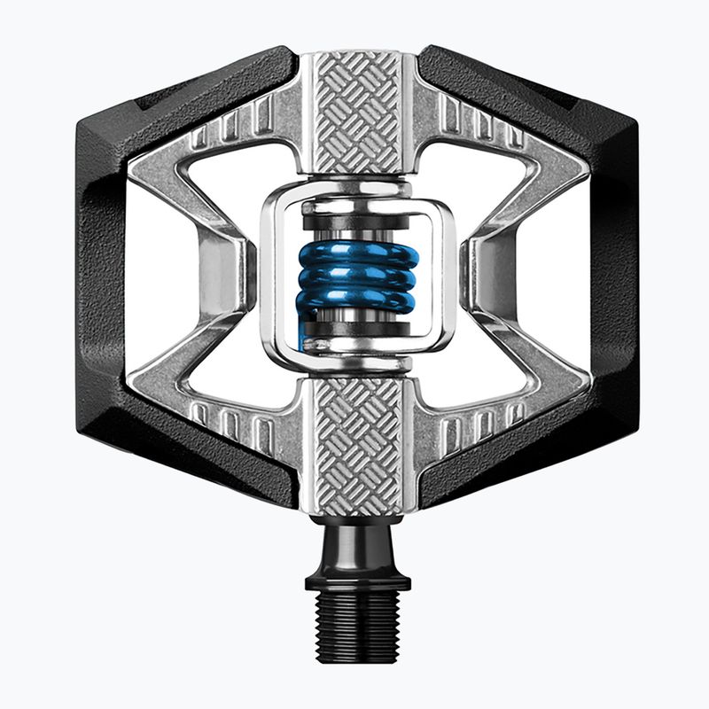 Dviračių pedalai Crankbrothers Double Shot 2 black/silver/blue 5