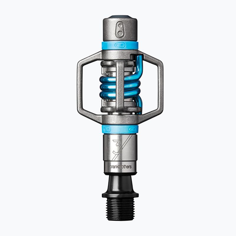 Dviračių pedalai Crankbrothers Eggbeater 3 light blue/electric blue 5