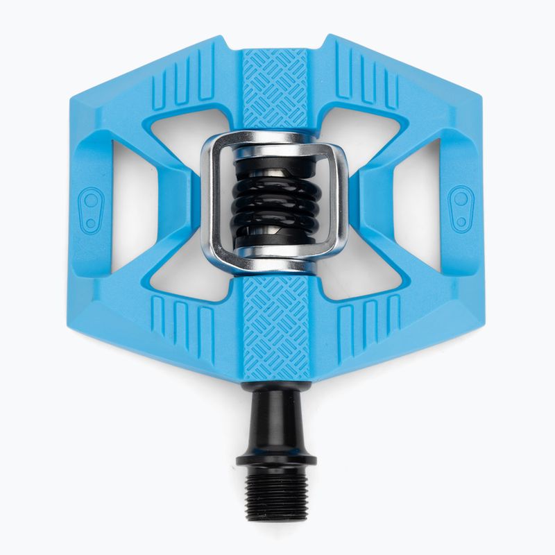 Dviračių pedalai Crankbrothers Double Shot 1 light blue/black 4