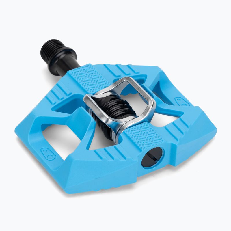 Dviračių pedalai Crankbrothers Double Shot 1 light blue/black 5