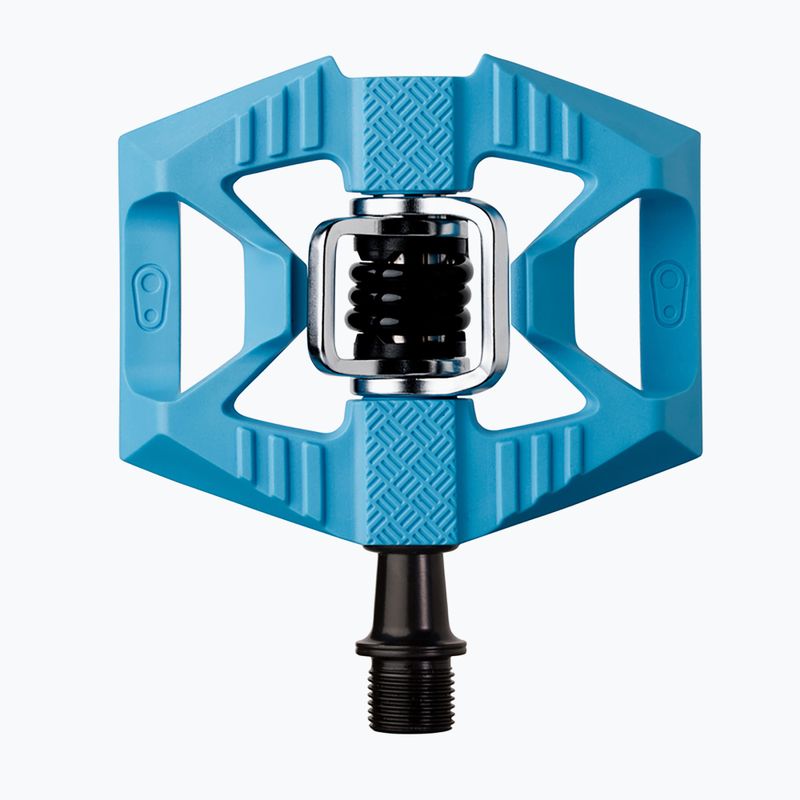 Dviračių pedalai Crankbrothers Double Shot 1 light blue/black