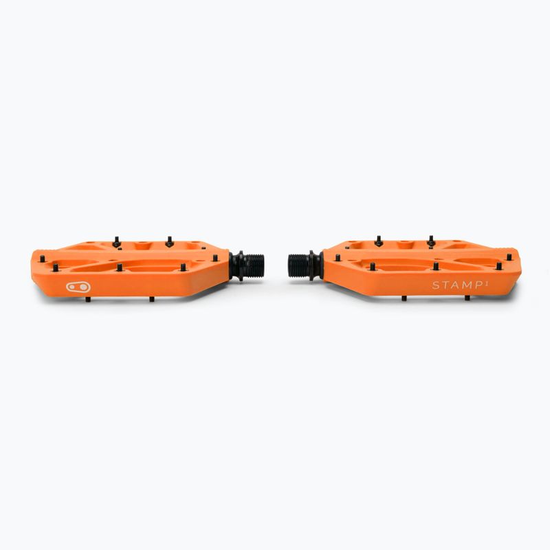Crankbrothers Stamp 1 dviračių pedalai oranžiniai CR-16388 3