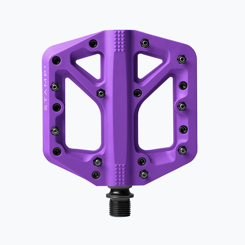 Crankbrothers Stamp 1 violetinės spalvos dviračių pedalai CR-16391 4