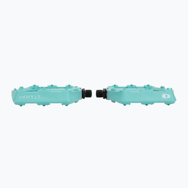 Dviračių pedalai Crankbrothers Stamp 0 turquoise 3