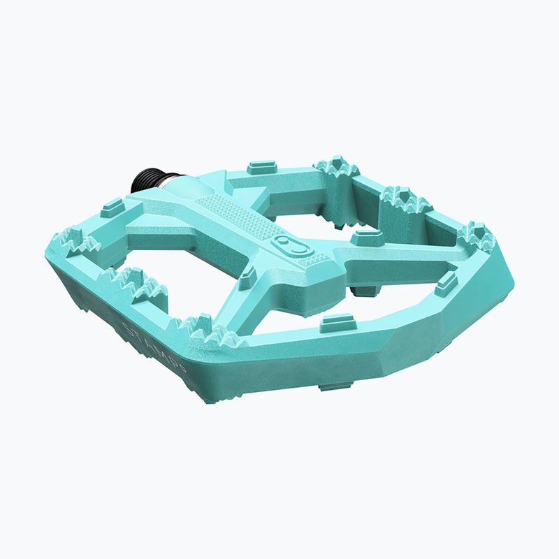 Dviračių pedalai Crankbrothers Stamp 0 turquoise 2