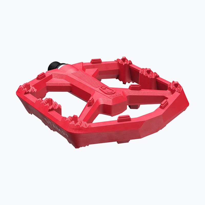 Dviračių pedalai Crankbrothers Stamp 0 bright red 2