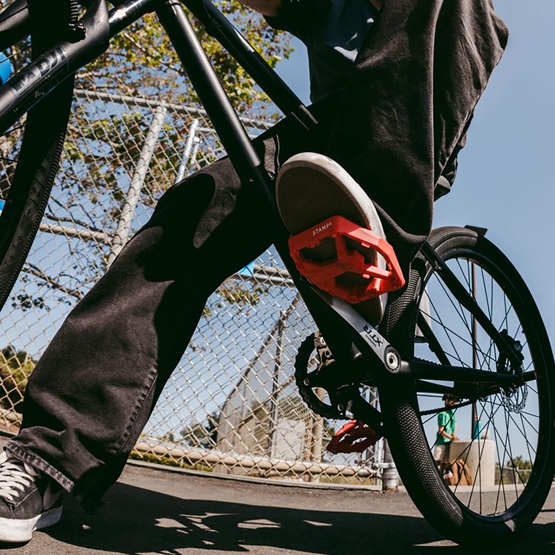 Dviračių pedalai Crankbrothers Stamp 0 bright red 7