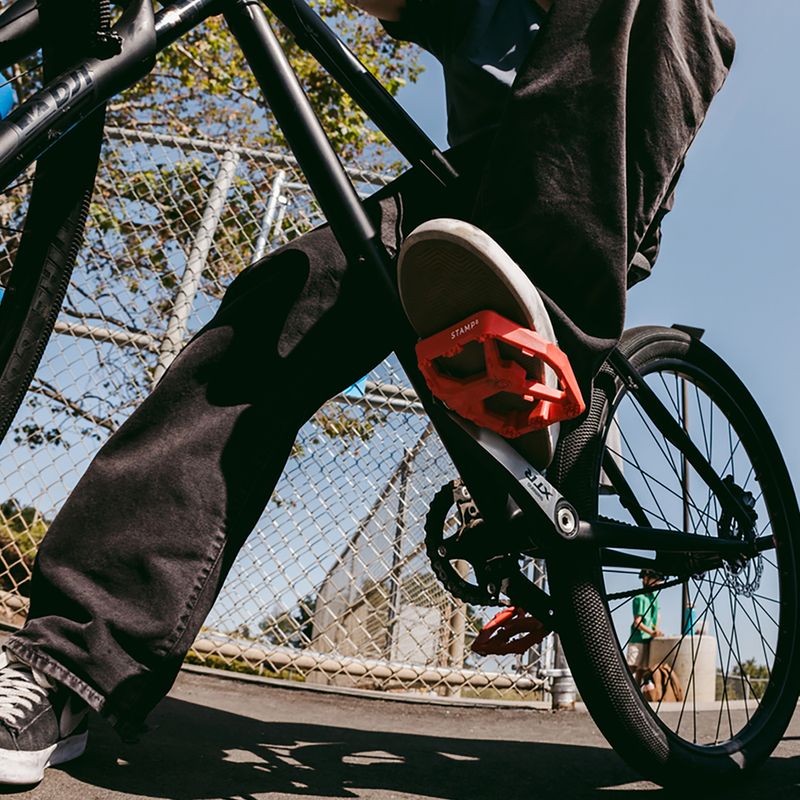Dviračių pedalai Crankbrothers Stamp 0 bright red 7