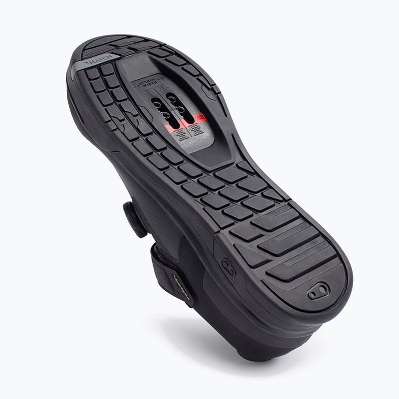 Dviračių batai MTB Crankbrothers Mallet BOA black/gold/black outsole 12