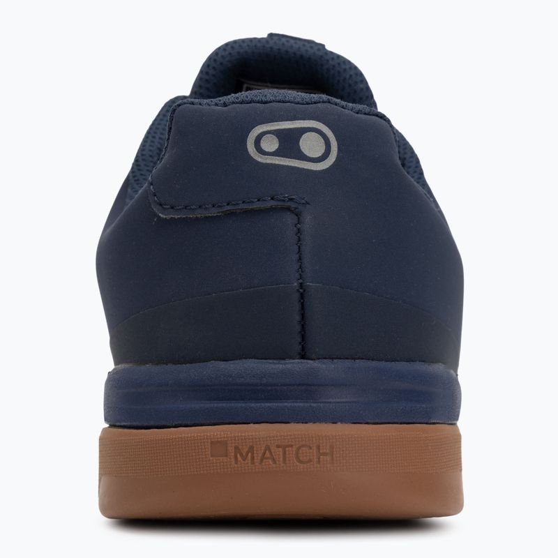 Vyriški platforminiai dviračių batai Crankbrothers Stamp Lace navy blue and brown CR-STL04281A105 6