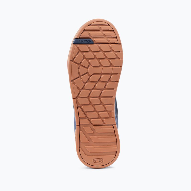 Vyriški platforminiai dviračių batai Crankbrothers Stamp Lace navy blue and brown CR-STL04281A105 6