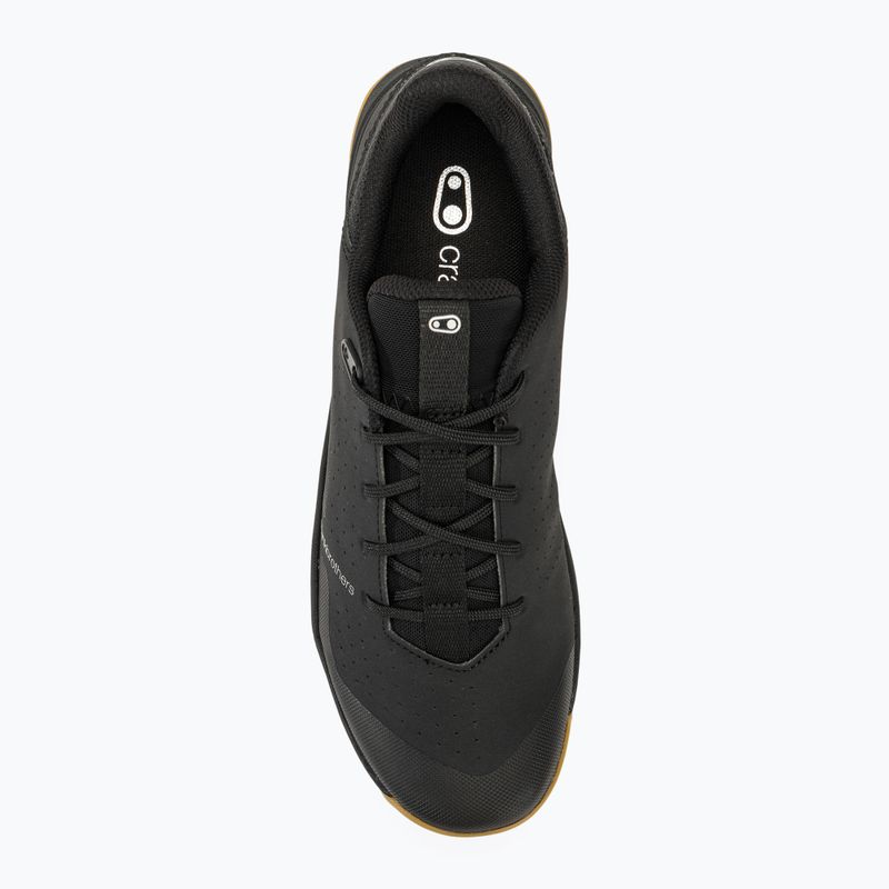 Platforminiai dviračių batai Crankbrothers Stamp Trail Lace black /black/gum outsole 5