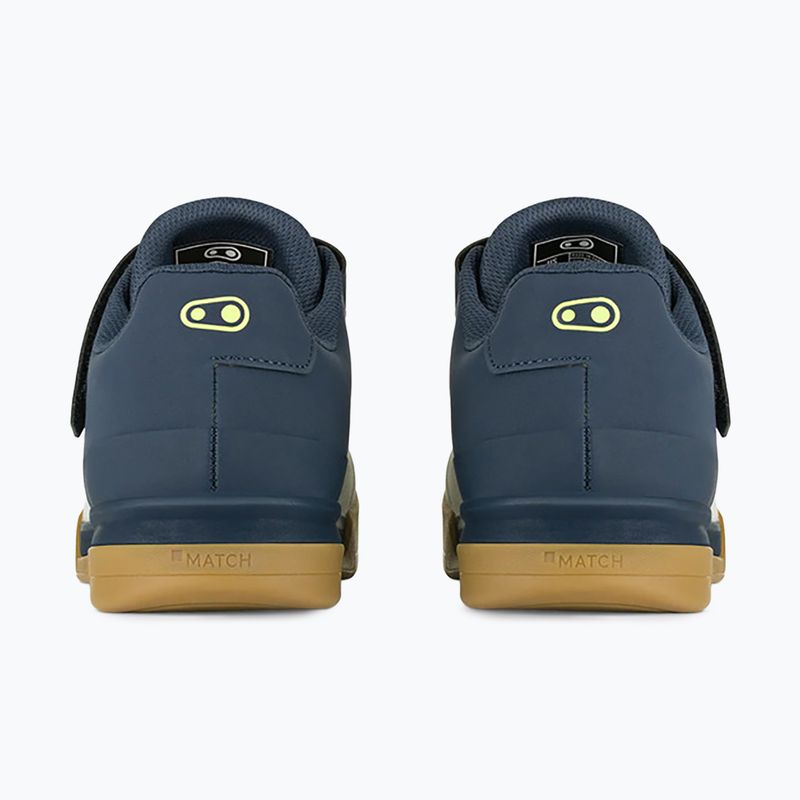 Dviračių batai MTB Crankbrothers Mallet BOA navy grey/gum outsole 11