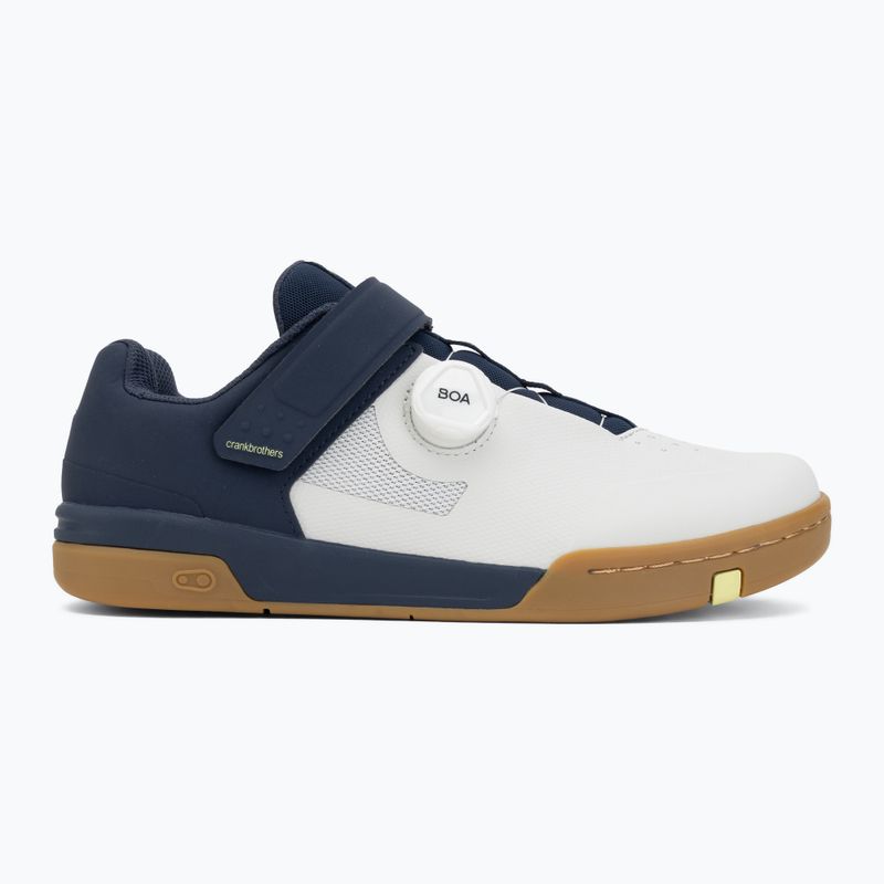 Dviračių platforminiai batai Crankbrothers Stamp Boa navy grey/gum outsole 2